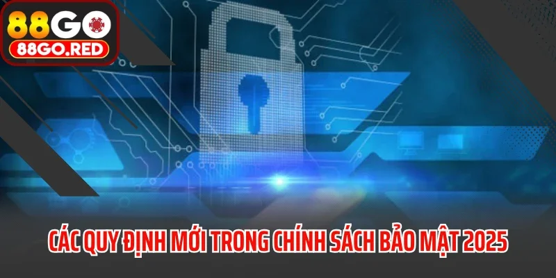 Chính Sách Bảo Mật 88GO 2 Các quy định mới trong chính sách bảo mật 2025